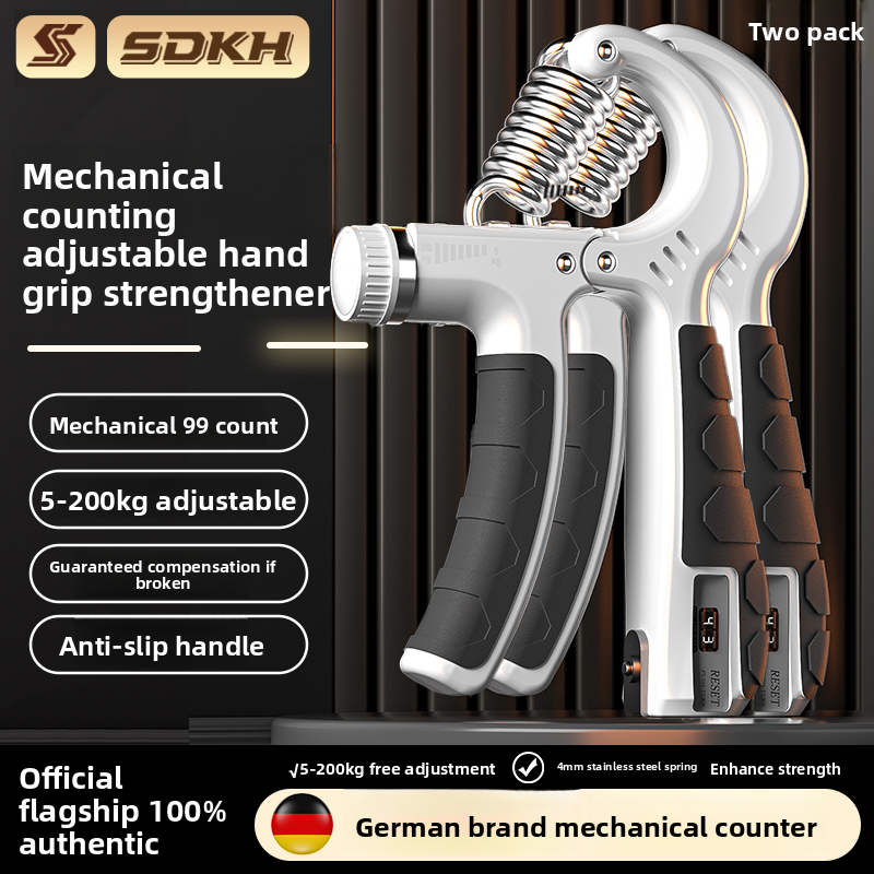 Adjustable Grip Strength Trainer with Electronic Counter