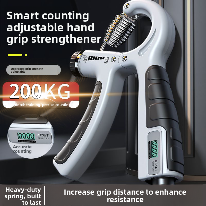 Adjustable Grip Strength Trainer with Electronic Counter