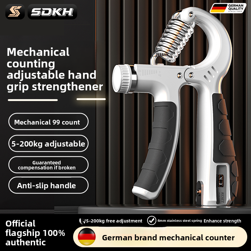 Adjustable Grip Strength Trainer with Electronic Counter